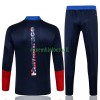 FC Bayern Munich Ensemble Sweat d'Entraînement Quarter-Zip 21-22 Bleu Rouge Pour Homme